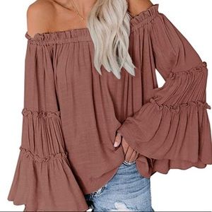 Off The Shoulder, bell sleeved top
